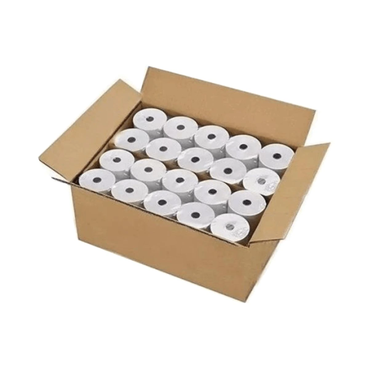 PAPEL TERMICO 80MMx80MTS CAJA x 20 ROLLOS - Imagen 2
