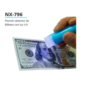 PLUMON DETECTOR DE BILLETES FALSOS CON LUZ UV